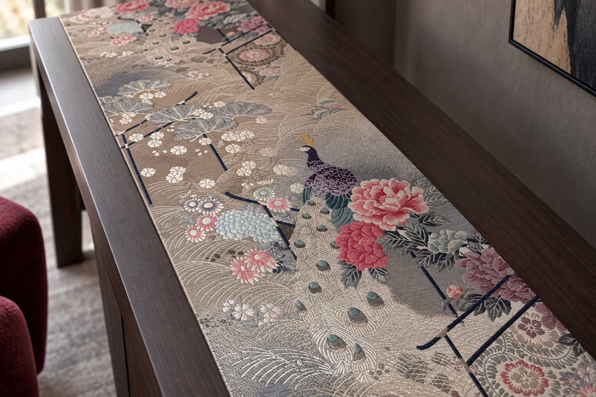 Obi Runner — OR-01 in a contemporary home, styled concept image