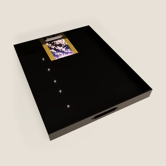 Yūzen Harmony Tray — original product image with aligned background and framing