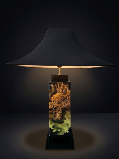 Dragon in the Clouds Table Lamp. Product view